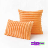 Almofada Stripes - Plush - Laranja