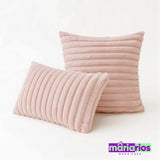 Almofada Stripes - Plush - Rosa