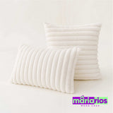 Almofada Stripes - Plush - Cinza