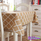 Toalha de Mesa Basic com Renda - Branca