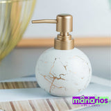 Dispenser Marmorizado Round - Branco