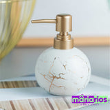 Dispenser Marmorizado Round - Cinza