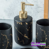 Dispenser Marmorizado - Preto